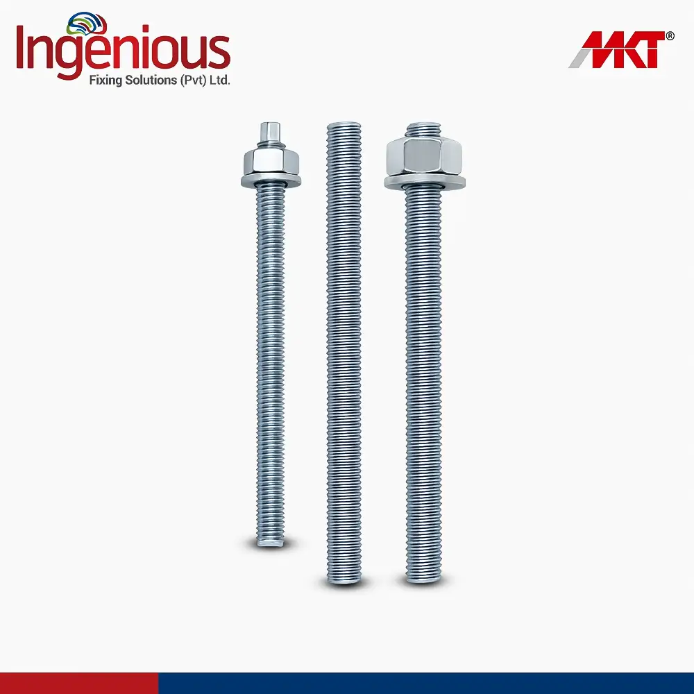 MKT Anchor rods, threaded rods, stud for chemical anchoring