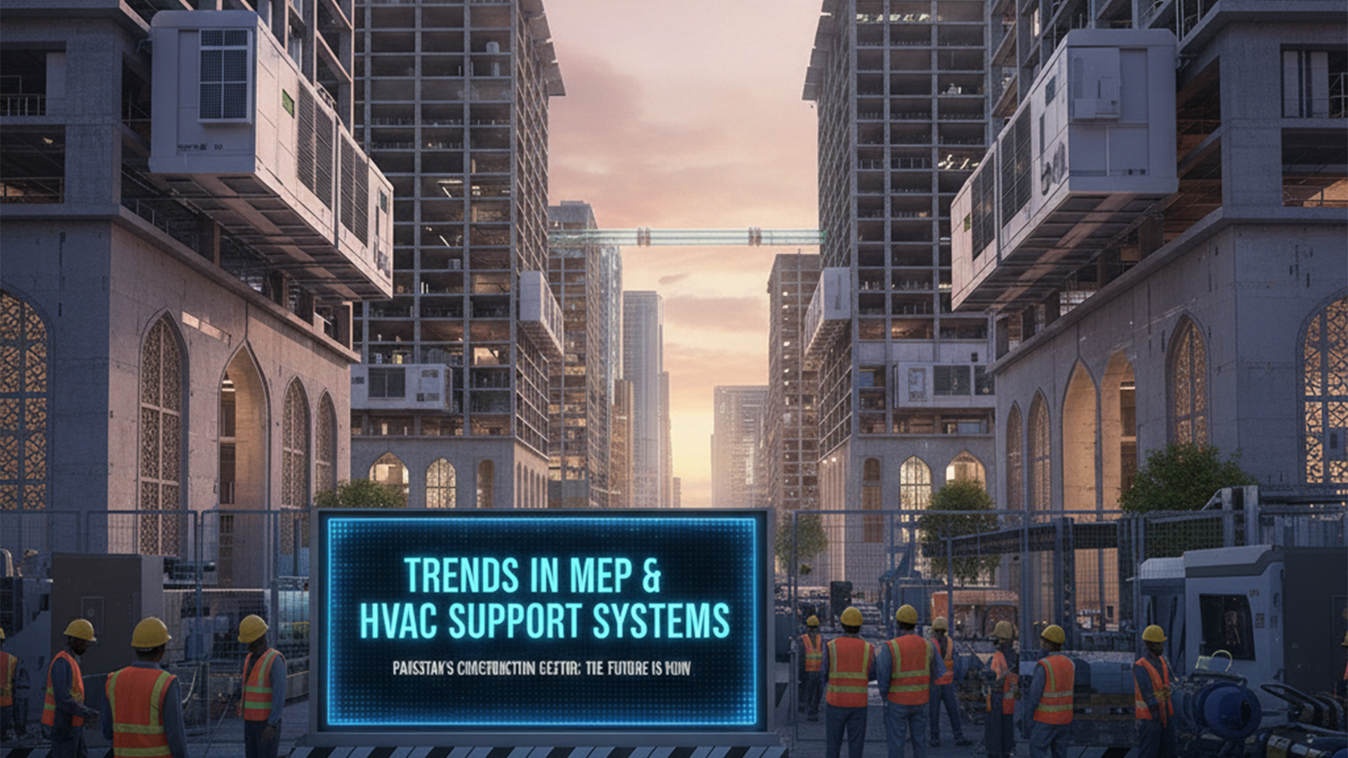 Trends in MEP & HVAC Support Systems What Pakistan’s Construction Sector Needs